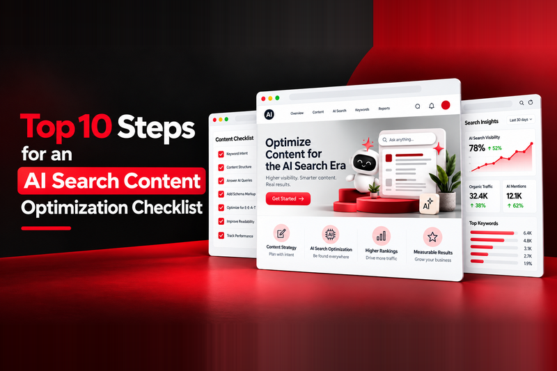 Top 10 Steps for an AI Search Content Optimization Checklist