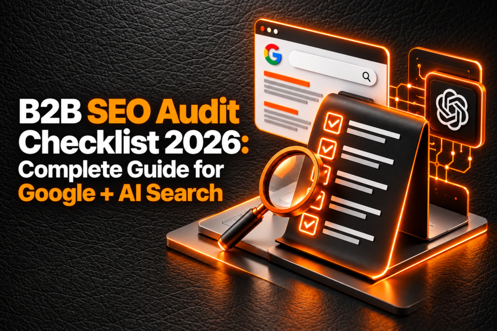 B2B SEO Audit Checklist 2026: Complete Guide for Google + AI Search
